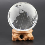 Mini Globe Terrestre en Cristal