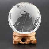 Mini Globe Terrestre en Cristal