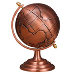 Mini Globe en Métal Vintage