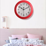 Horloge Murale Rouge