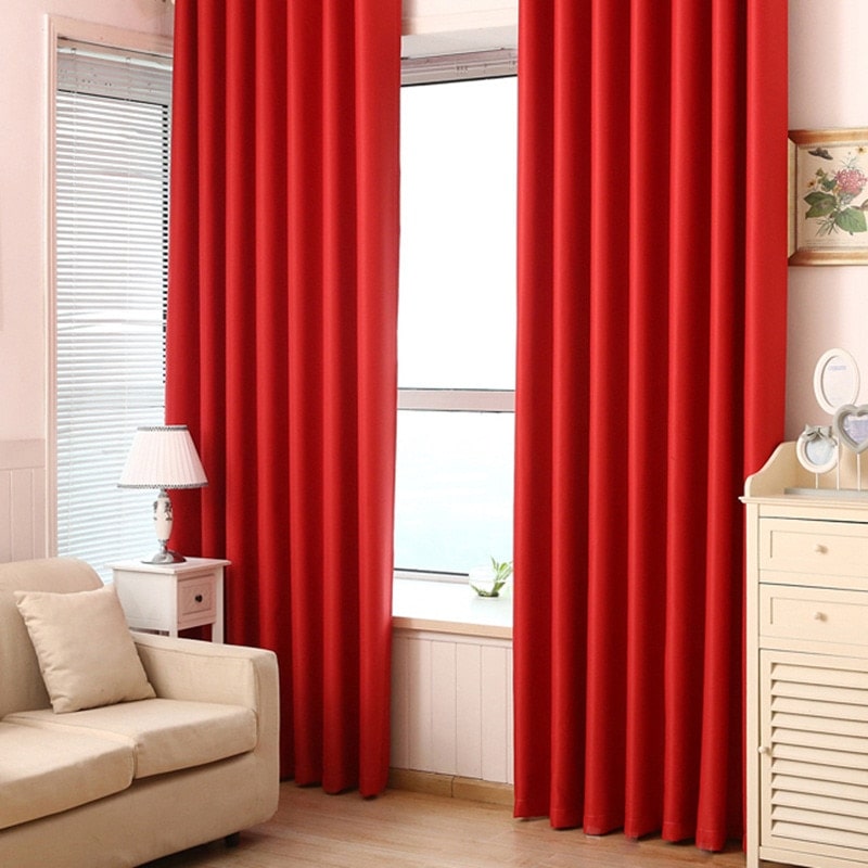 Rideaux Rouges Ouver Rideaux Rouge | Mobilier Art Déco & Mobilier-Art-Déco
